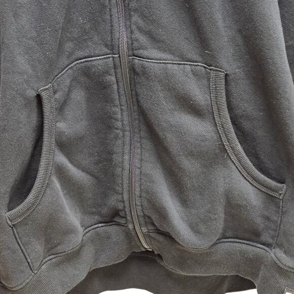 Walt Disney World Retro Black Sweatshirt Full Zip Hoodie Adult Medium - Picture 6 of 8